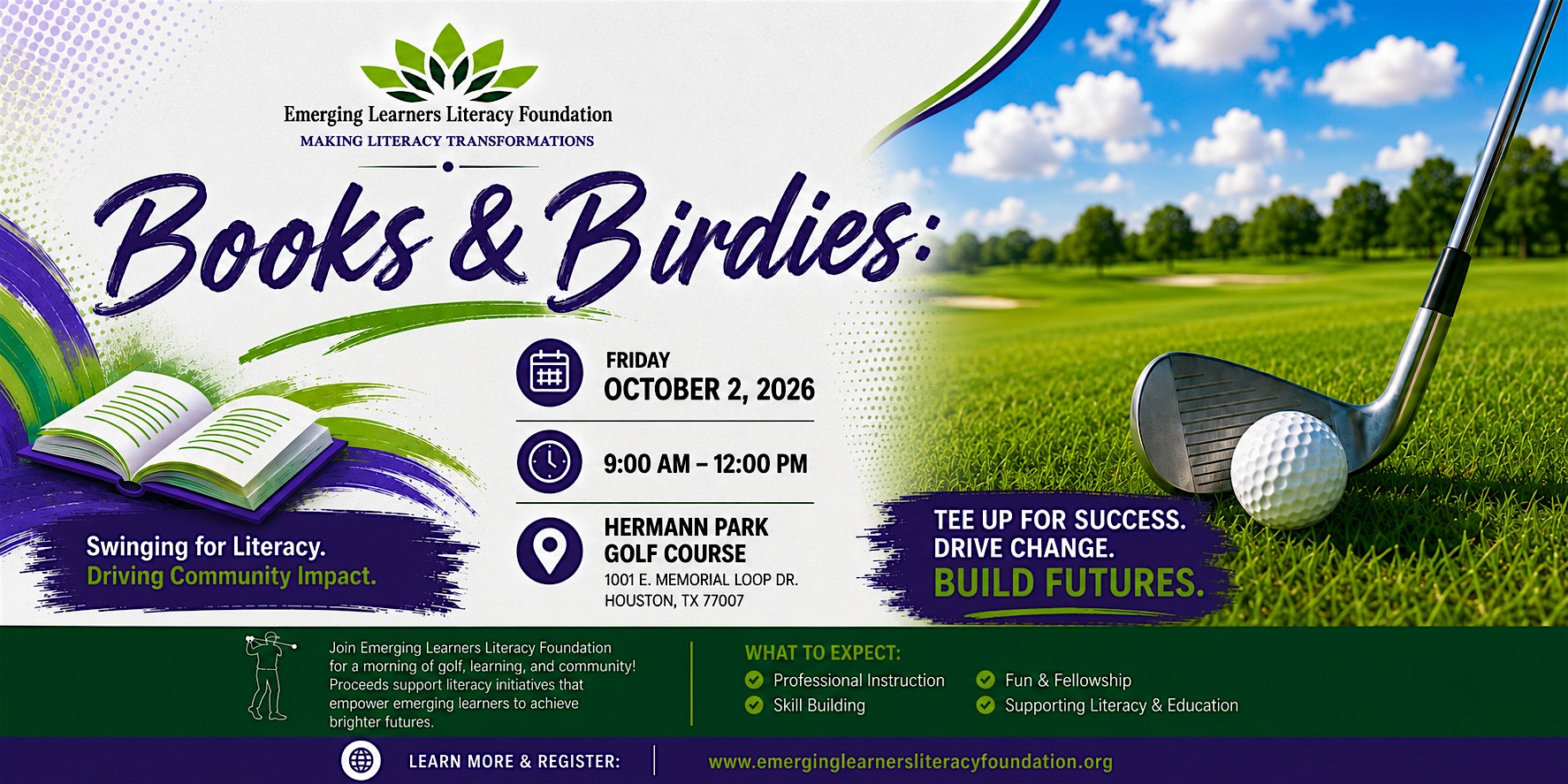 Books & Birdies Golf Clinic