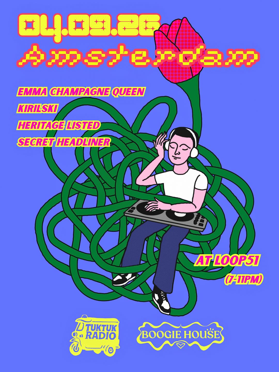 TUKTUK RADIO x Boogie House: TAKE-OVER OF Loop51 (POP-UP)