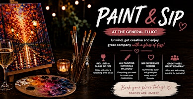 Paint & Sip with Dani at The General Elliot