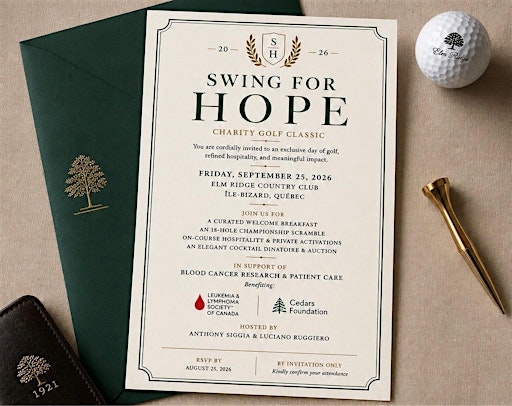 Swing for hope charity golf tournament