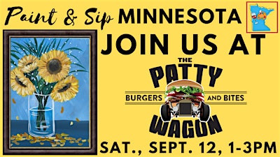 September 12 Paint & Sip at The Patty Wagon