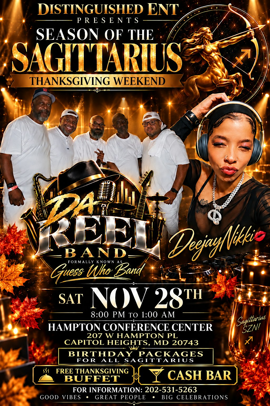Season of the Sagittarius Thanksgiving party