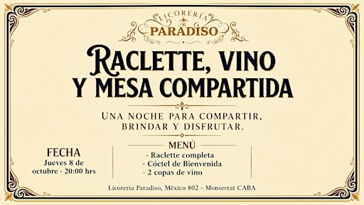 PARADISO RACLETTE & VINO