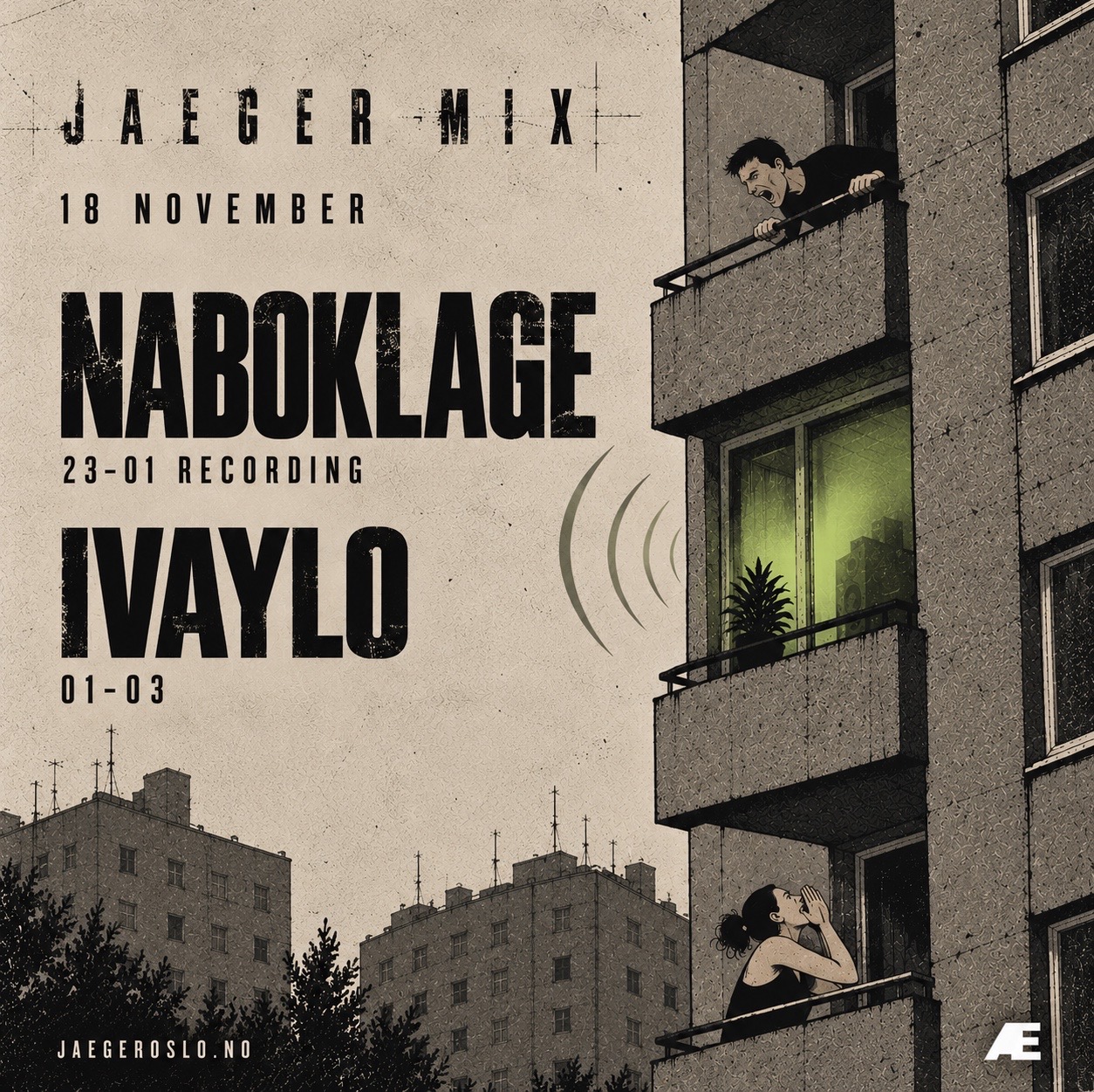 Jaeger Mix: Ivaylo + Naboklage