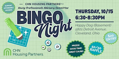YPAC Bingo Night to benefit CHN Housing Partners