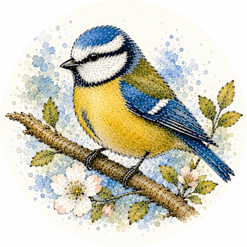 Watercolour and Ink Bird Painting Workshop