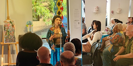 Ekphrastacy:  Artists Talk + Poets Respond