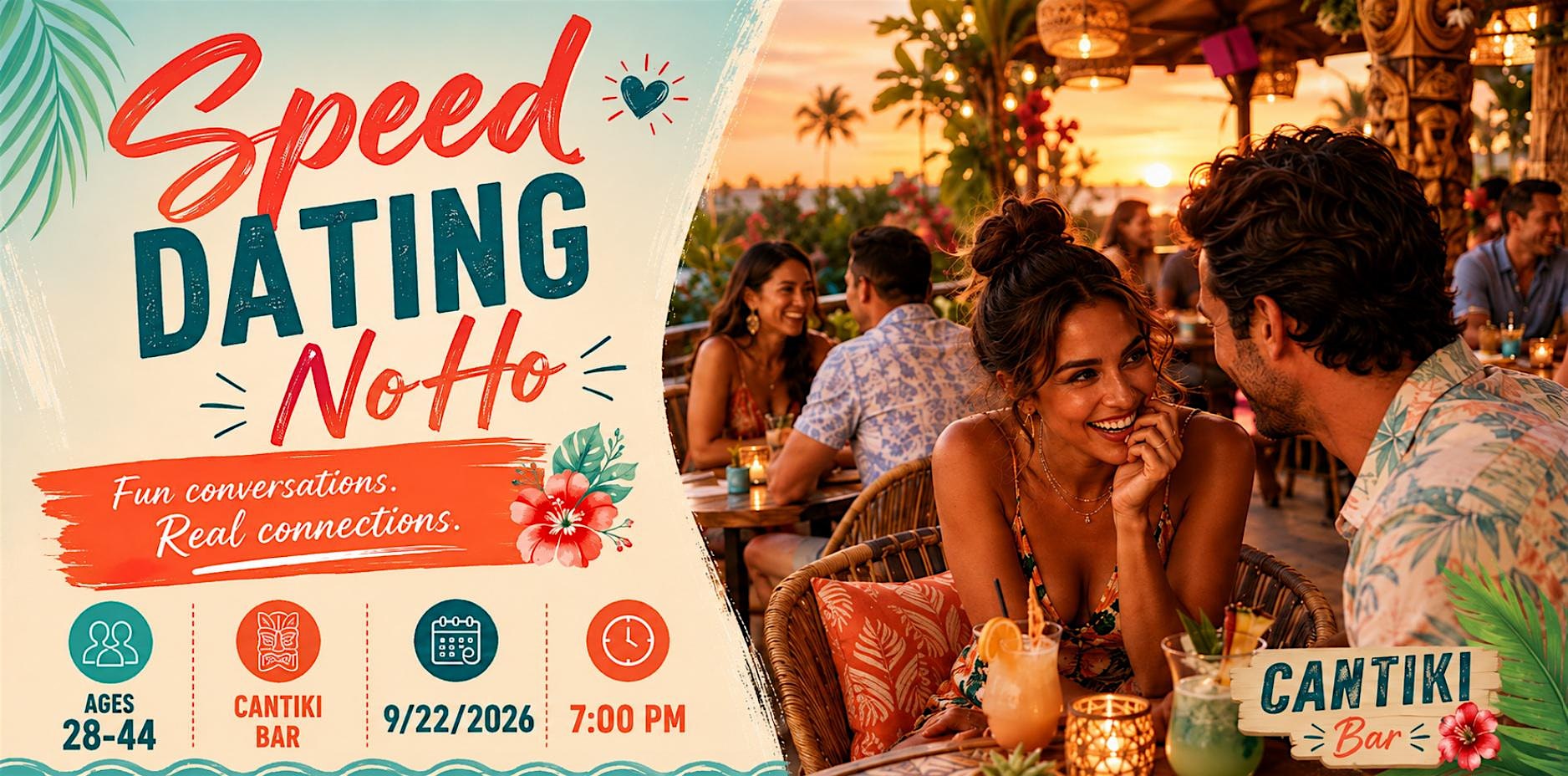 North Hollywood Speed Dating (Ages 28-44)