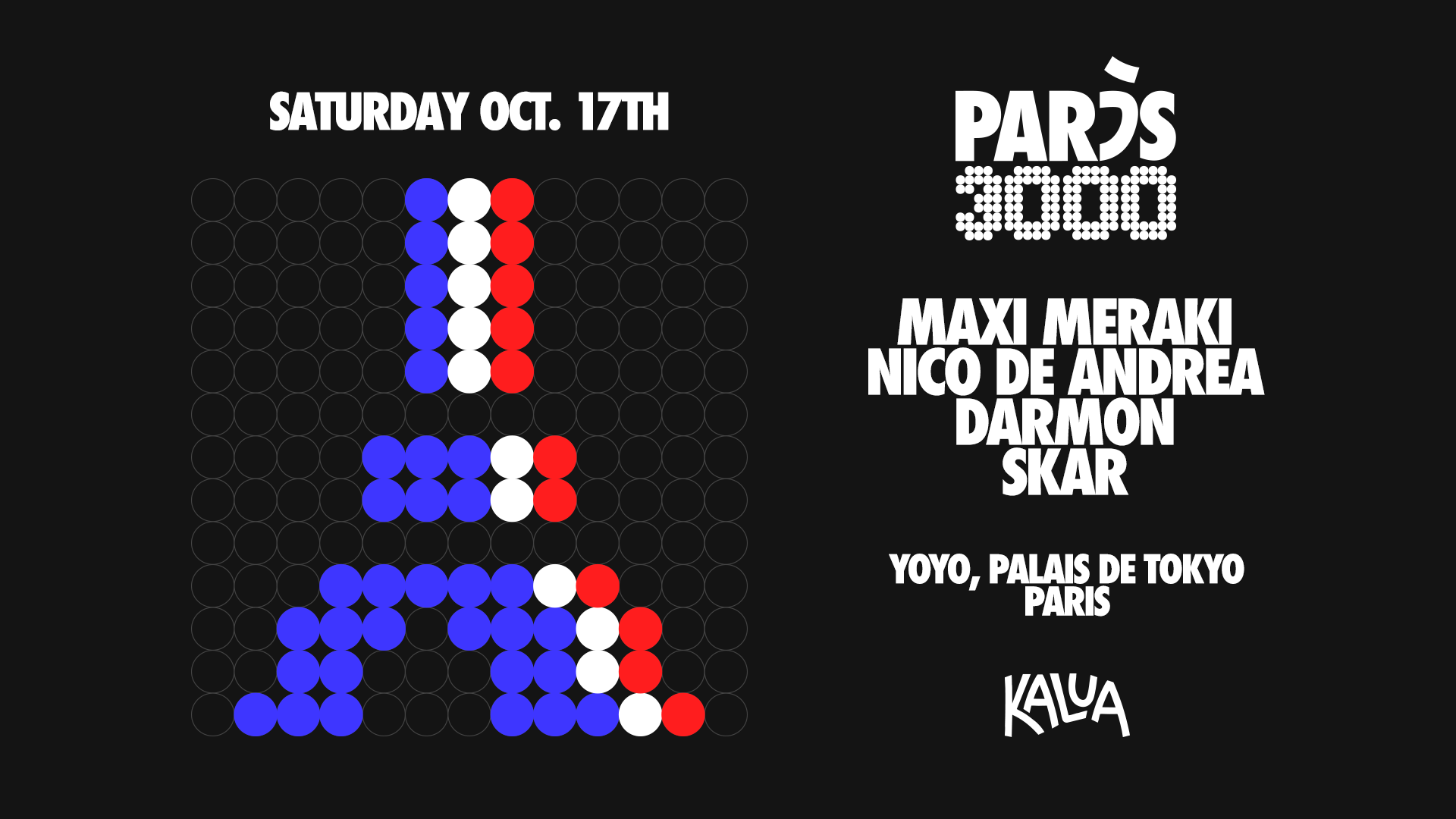 Kalua - PARIS 3000 - Maxi Meraki / NICO DE ANDREA
