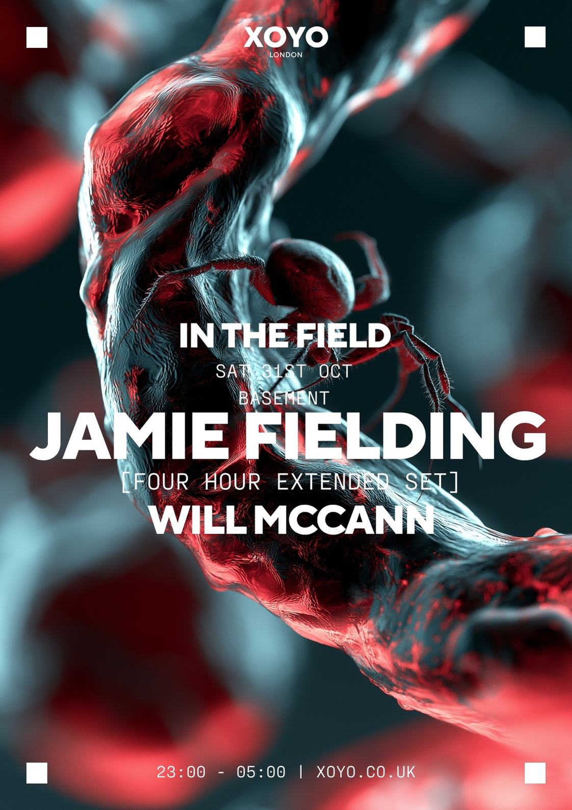 XOYO Halloween: In The Field with Jamie Fielding