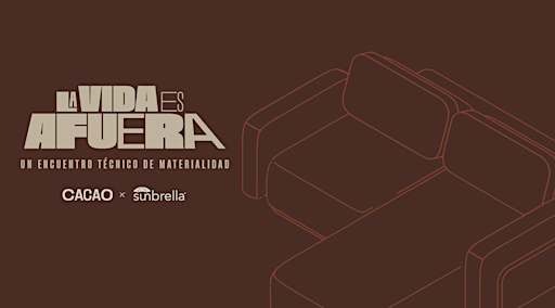 La vida es afuera. Un encuentro técnico de materialidad.