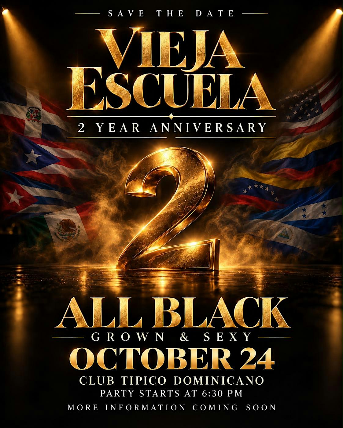 Copy of Vieja Escuela At Club Tipico Dominicano