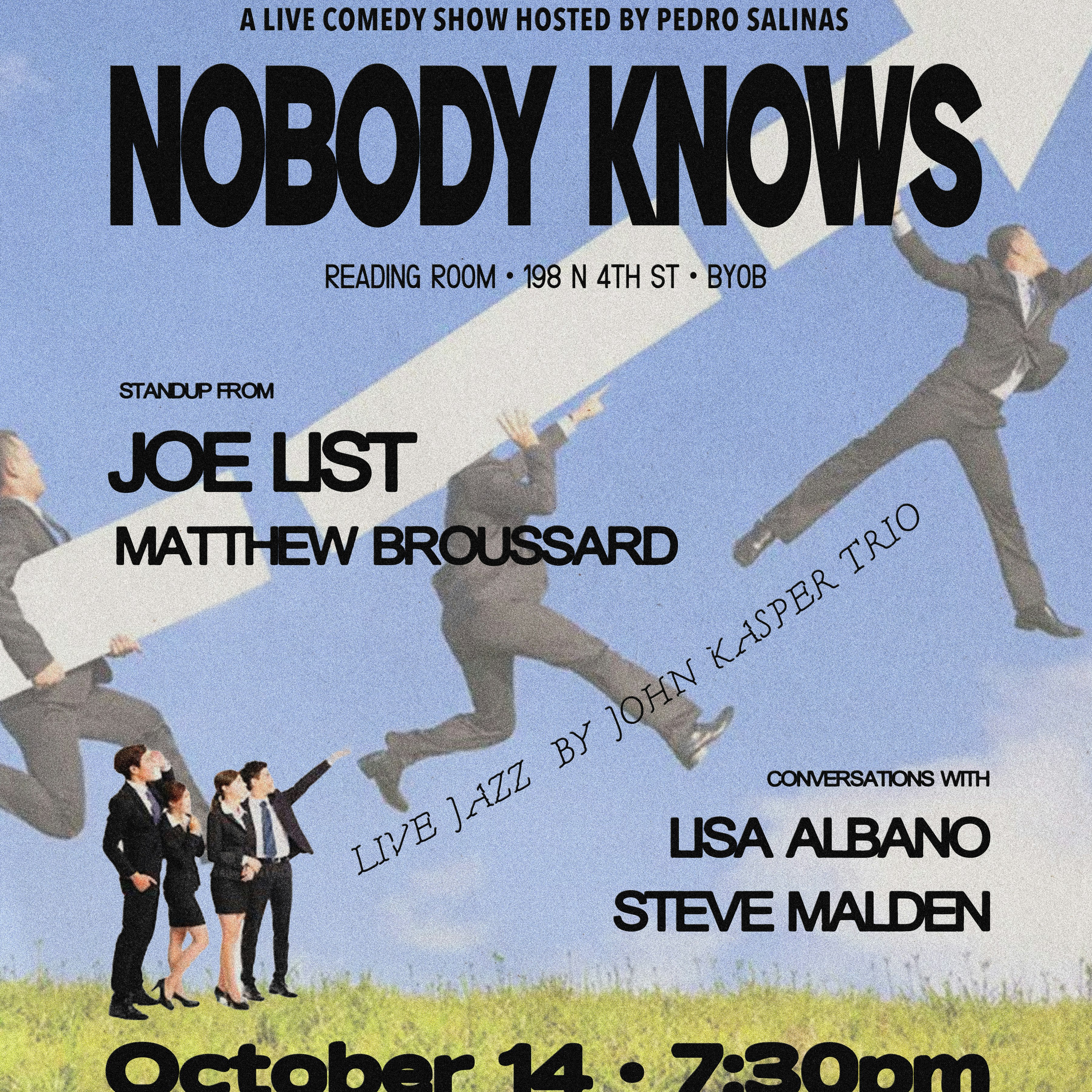 Nobody Knows w/ Pedro Salinas - A Live Talk Show