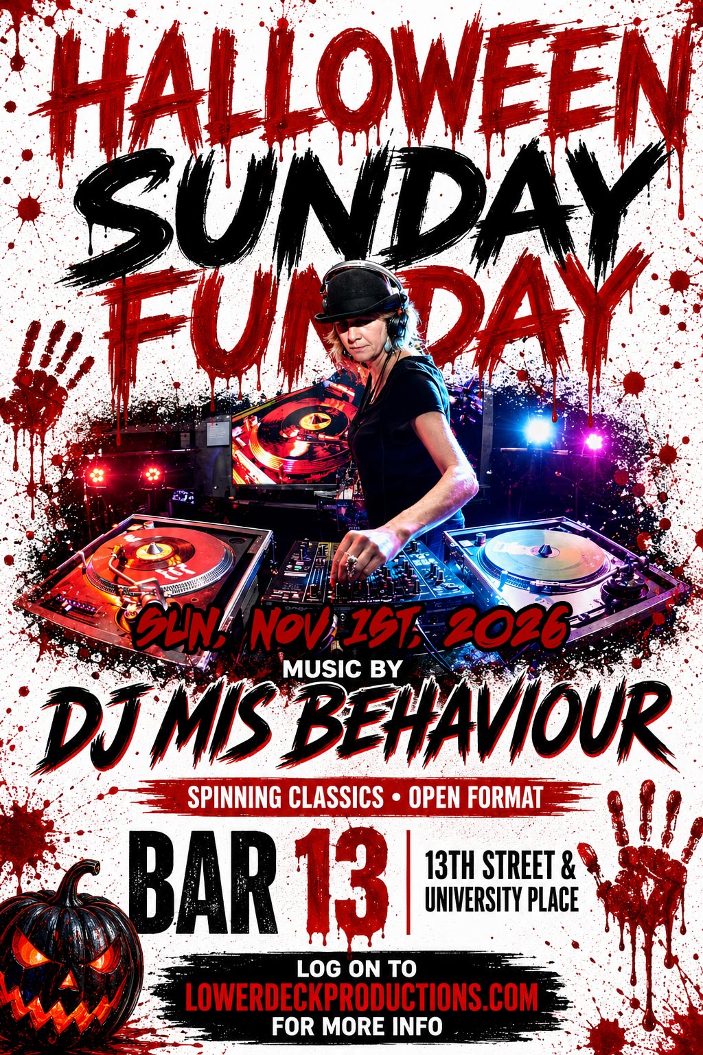 Halloween Weekend Sunday Funday Dance Party