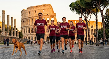 Rome RunningTour  From the Heart of Monti distr. to the Colosseum Terrace