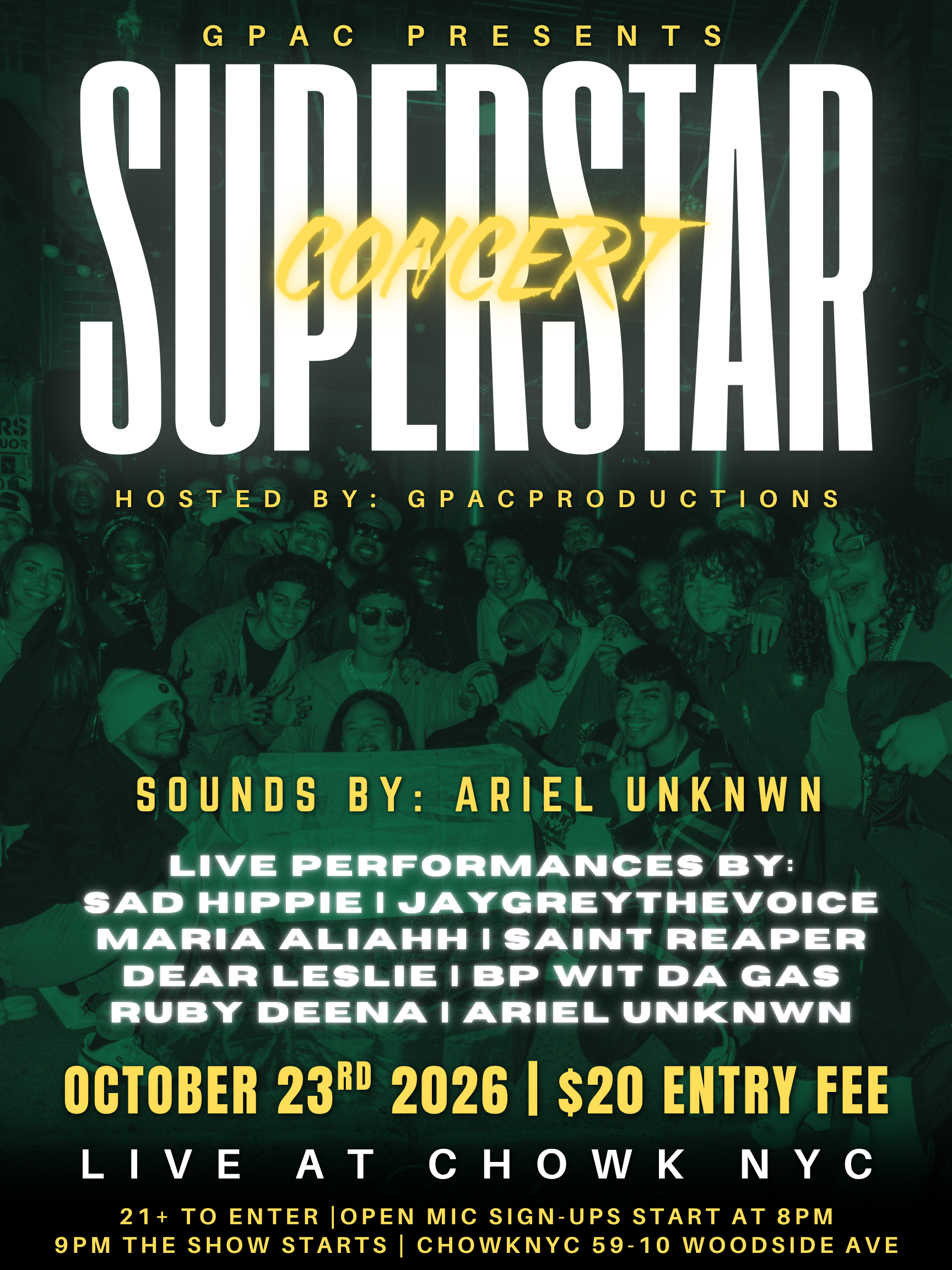 Gpac:  Superstar Concert
