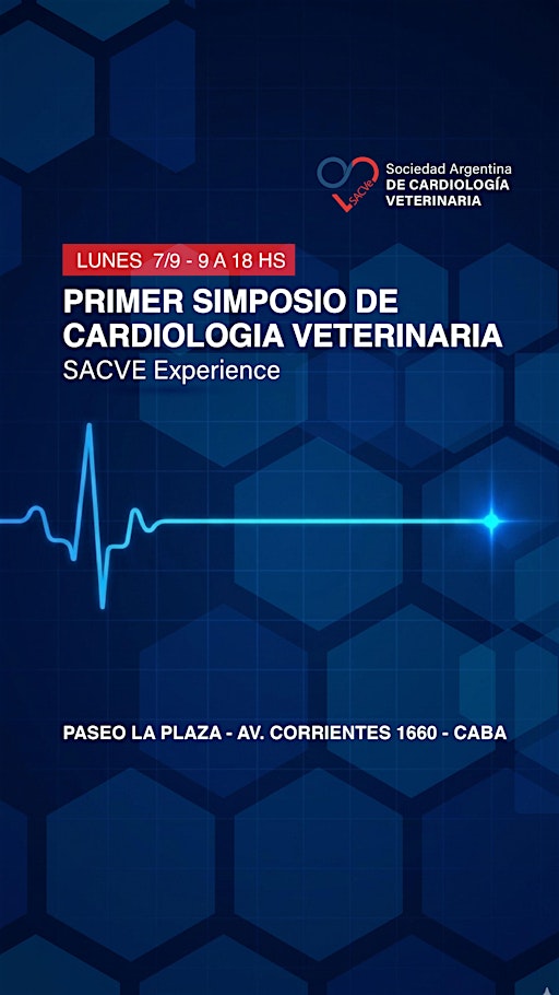 Primer Simposio de Cardiología Veterinaria - SACVe Experience 2026
