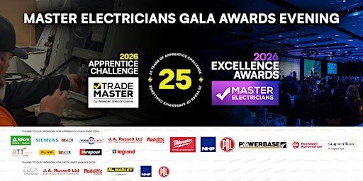 Master Electricians Apprentice Challenge and Excellence Awards Night