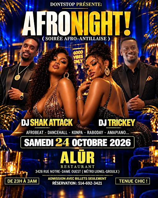 AFRONIGHT! ( édition octobre )