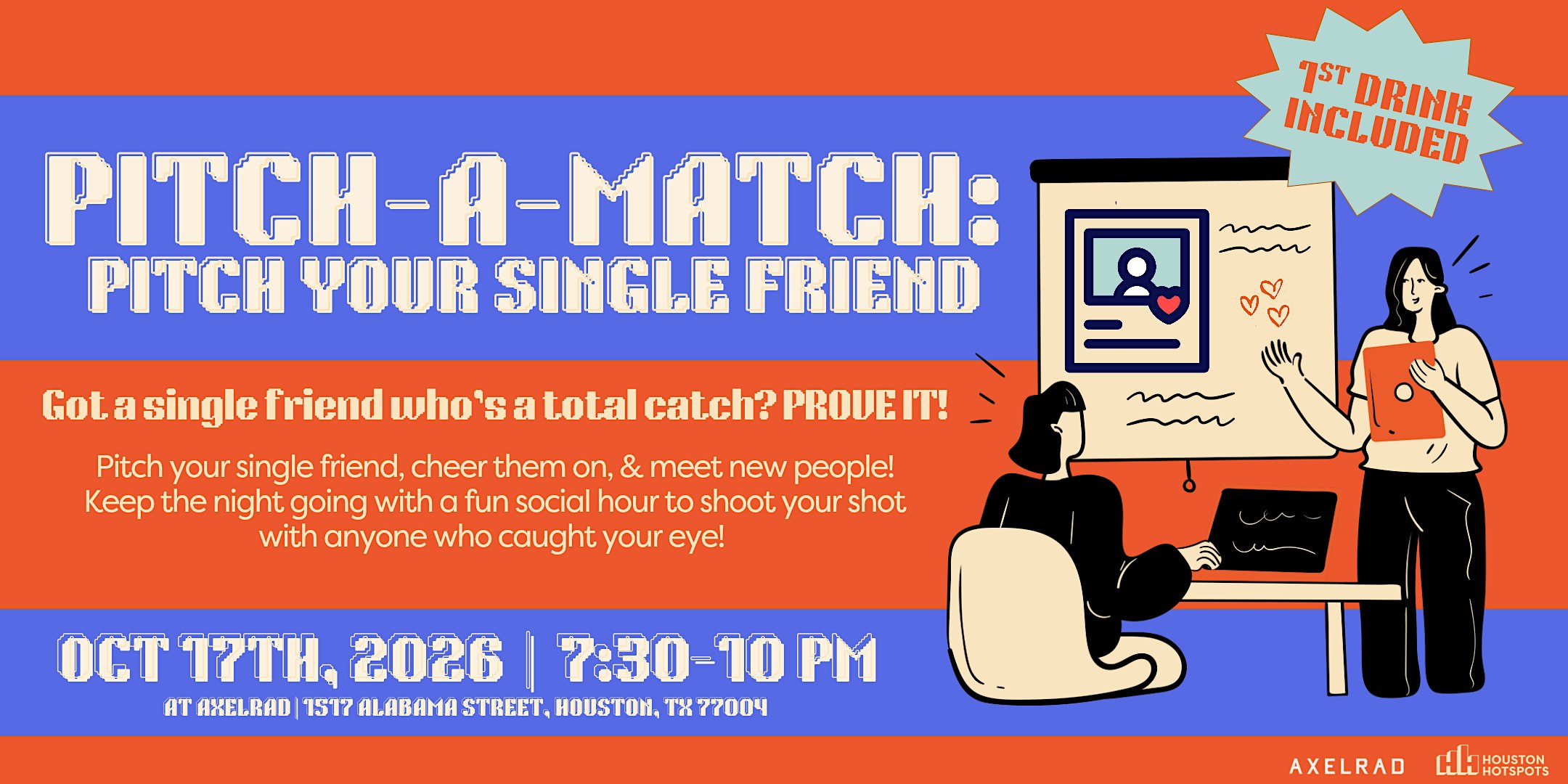 Pitch Your Single Friend at Axelrad