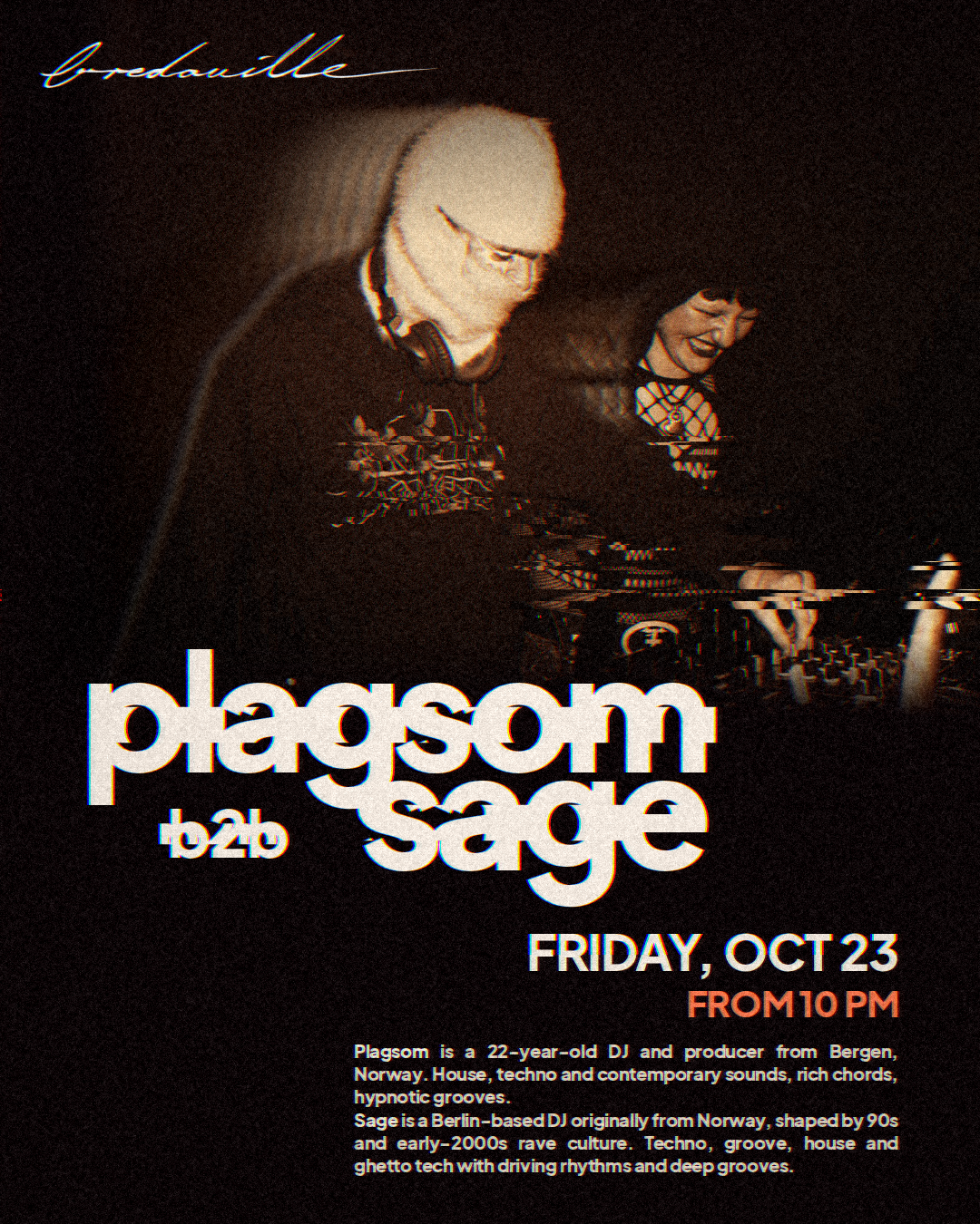 Plagsom b2b Sage × Bredouille