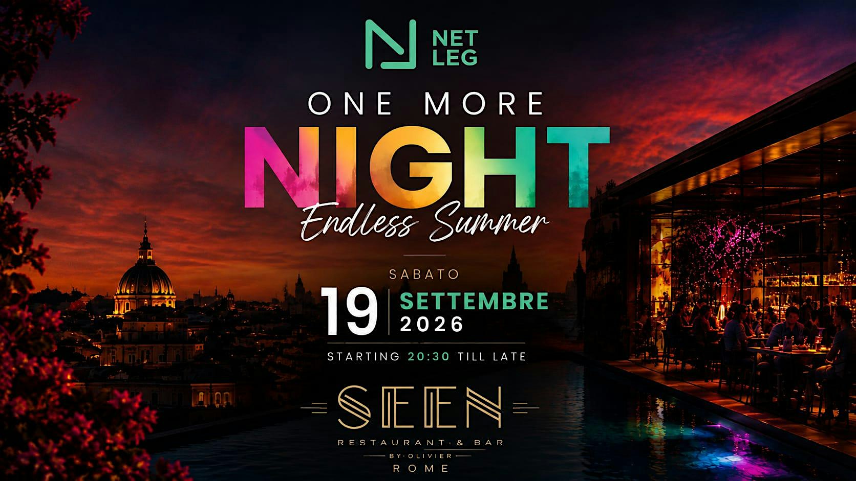 One More Night @Seen by Oliver | NetLeg Roma