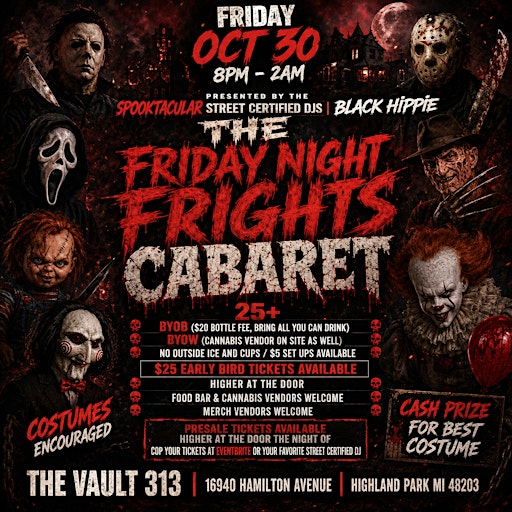 The Friday Night Frights Cabaret