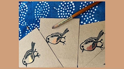 Christmas lino printing workshop – cards & tags